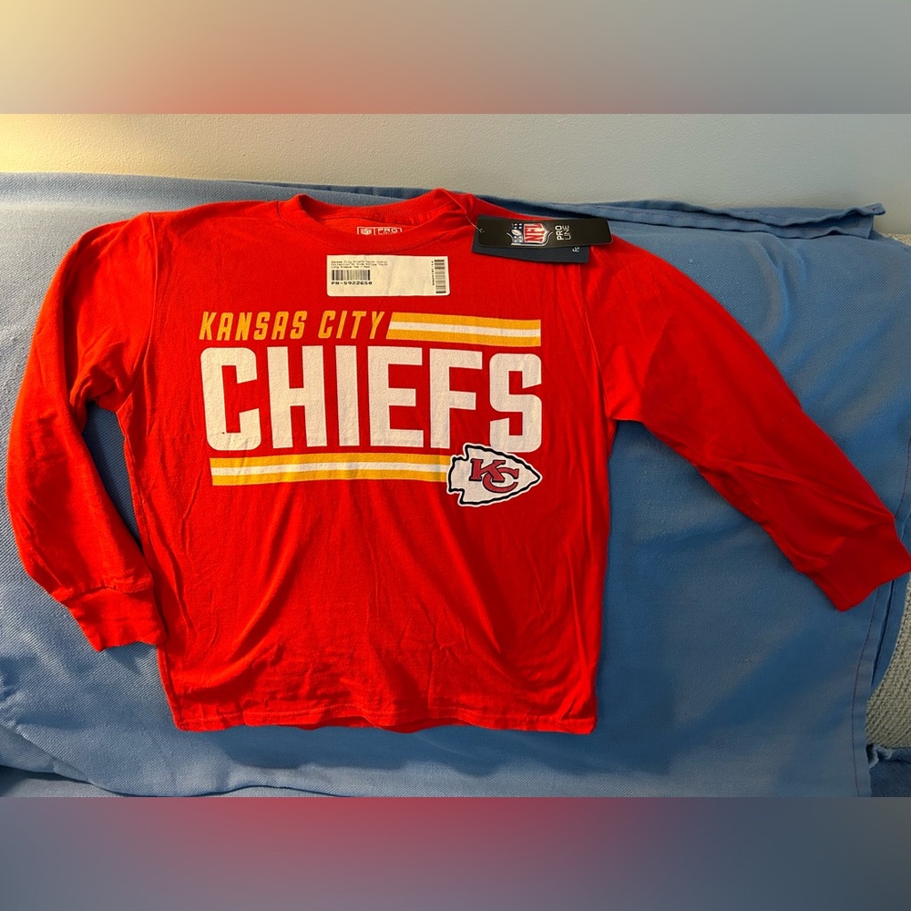 Kansas City Chiefs Youth Long Sleeve T-shirt - Red